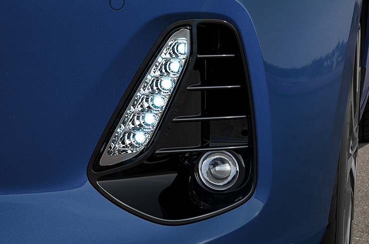 LED Daylight Running Lights and fog lamps